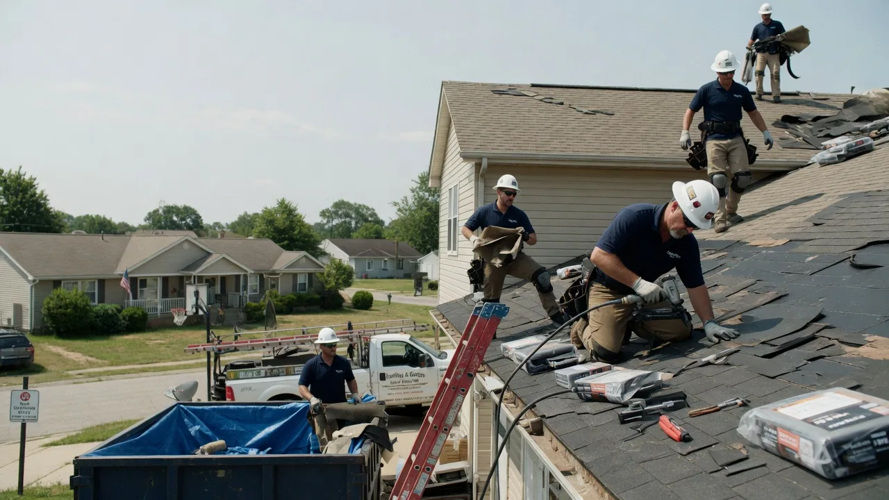 Roof Replacement in Luna Pier, MI near me